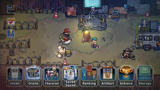 Drużyna walczy na mapie